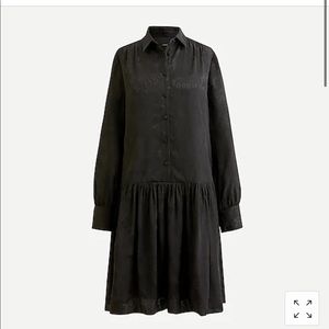 NWT J. Crew Jacquard Leafy Dress